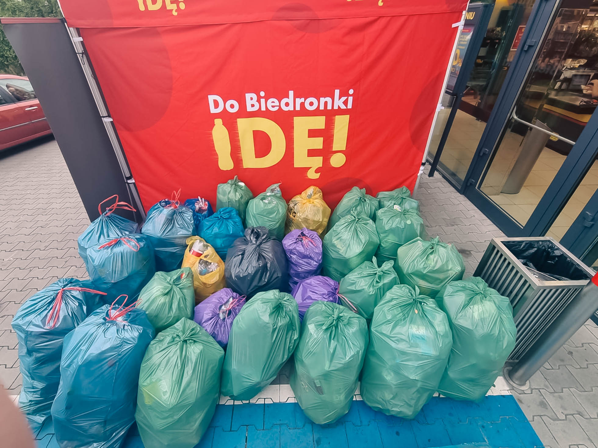 do biedronki idę