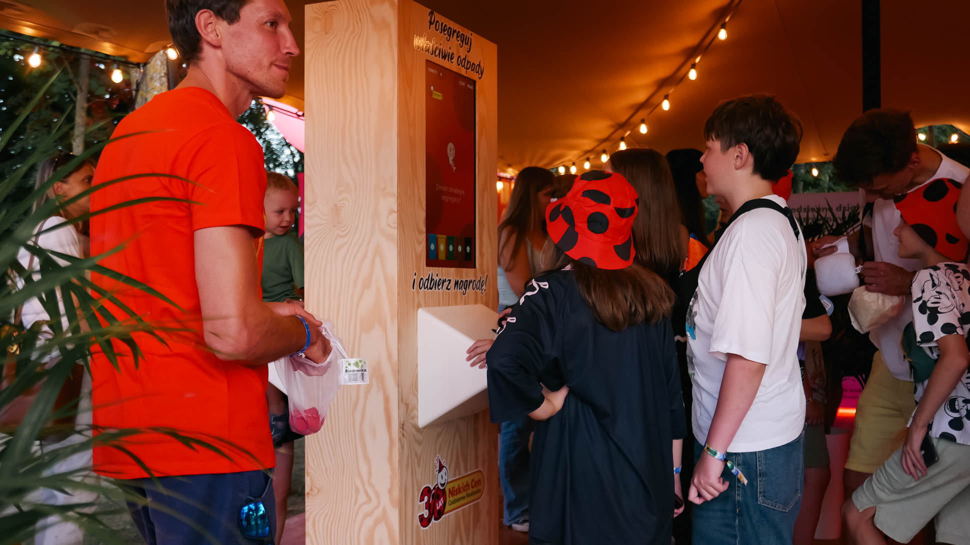 Olsztyn Green Festival Strefa Biedronki