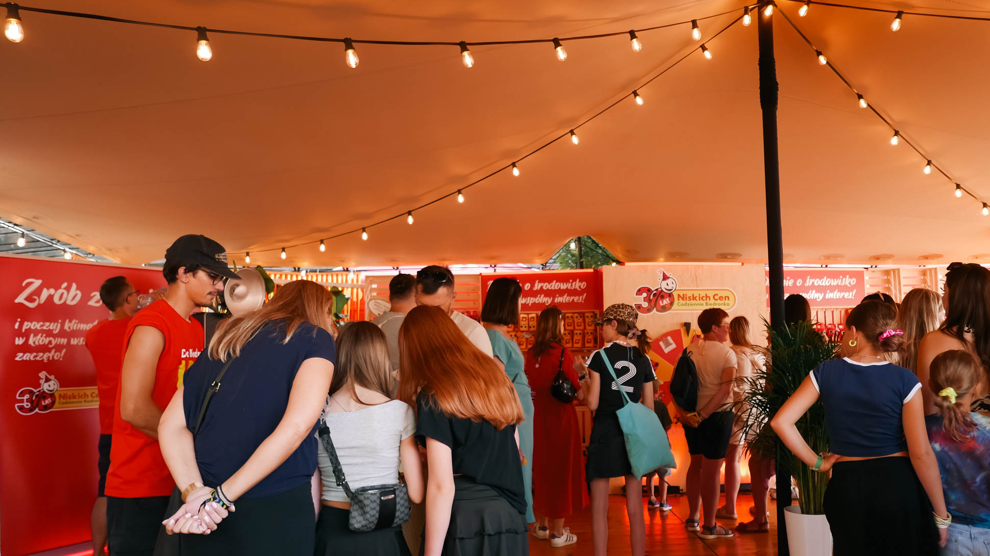 Olsztyn Green Festival Strefa Biedronki