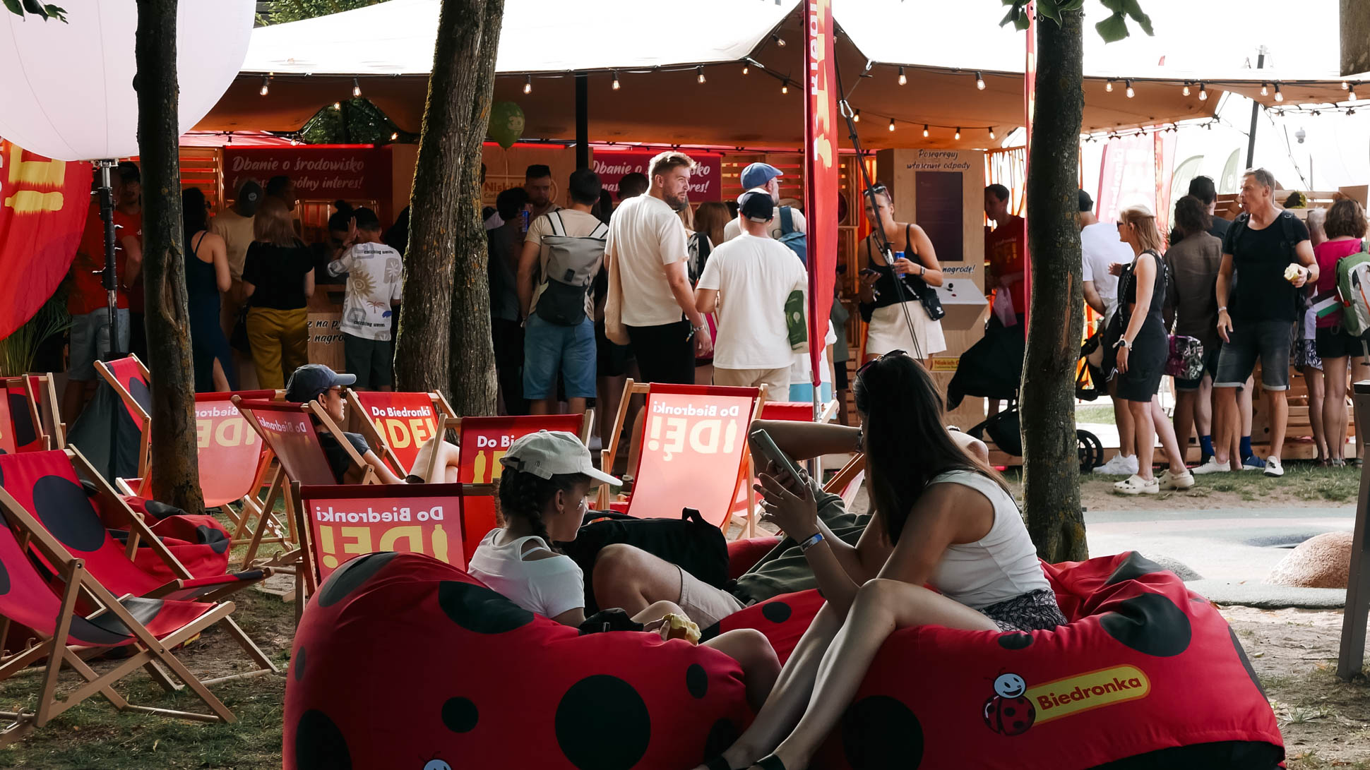 Olsztyn Green Festival Strefa Biedronki
